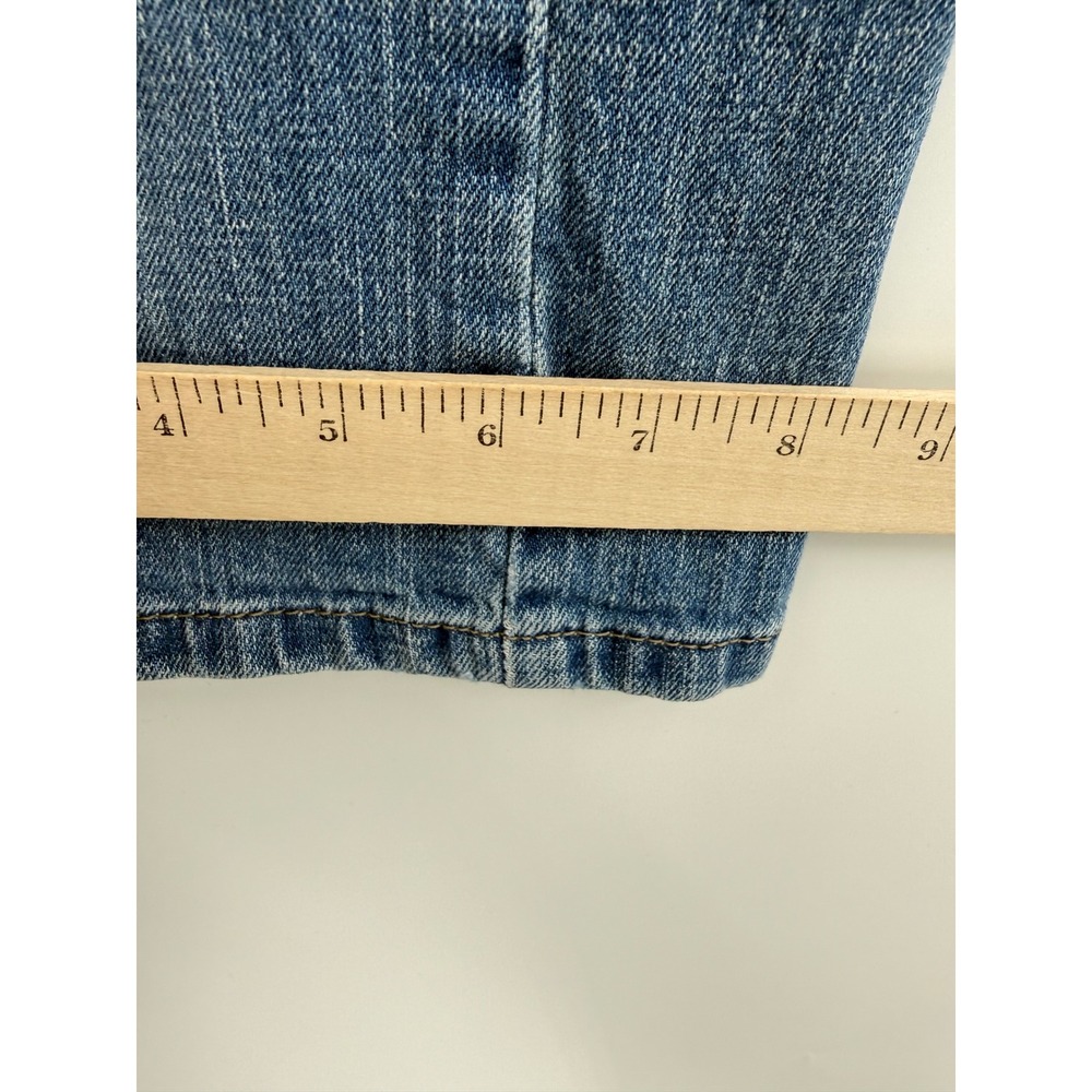 Wrangler Rock 47 Jeans Mens 30 Blue Slim Boot Western Denim Pants - Picture 10 of 11
